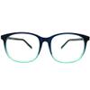 DUHKP Green Oversized Distance Glasses For Men Women Retro Eyeglasses They are not reading glasses view 3