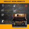 The Good Guru Pure Gold from Himalayan Shilajit 20g | 500mg with Ashwagandha, Black Musli, Turmeric & Gokshura |100% Pure Resin Shilajit Shilajit | Vegan-Friendly by the Good Guru Gold Shilajit view 4