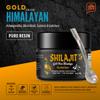 the Good Guru Shilajit 30g | 500 mg -with Ashwagandha, Black Musli, Turmeric & Gokshura - Original Gold from Himalayan Shilajit |100% Pure Resin Shilajit Shilajit | Vegan-Friendly Gold Shilajit view 3