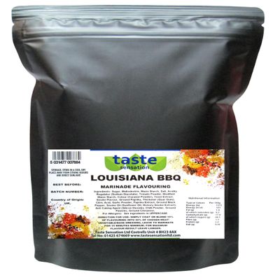 Louisiana Barbecue Marinade Flavouring - 1kg Resealable Pouch