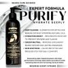 Beard Wash Shampoo Natural Vegan Deep Cleansing Conditioning Hydrating Itch Free Beard & Skin Refreshing Peppermint Lemon & Cinnamon Fresh Infusion SLS SLES Paraben Free Anti Frizz 250ml view 2