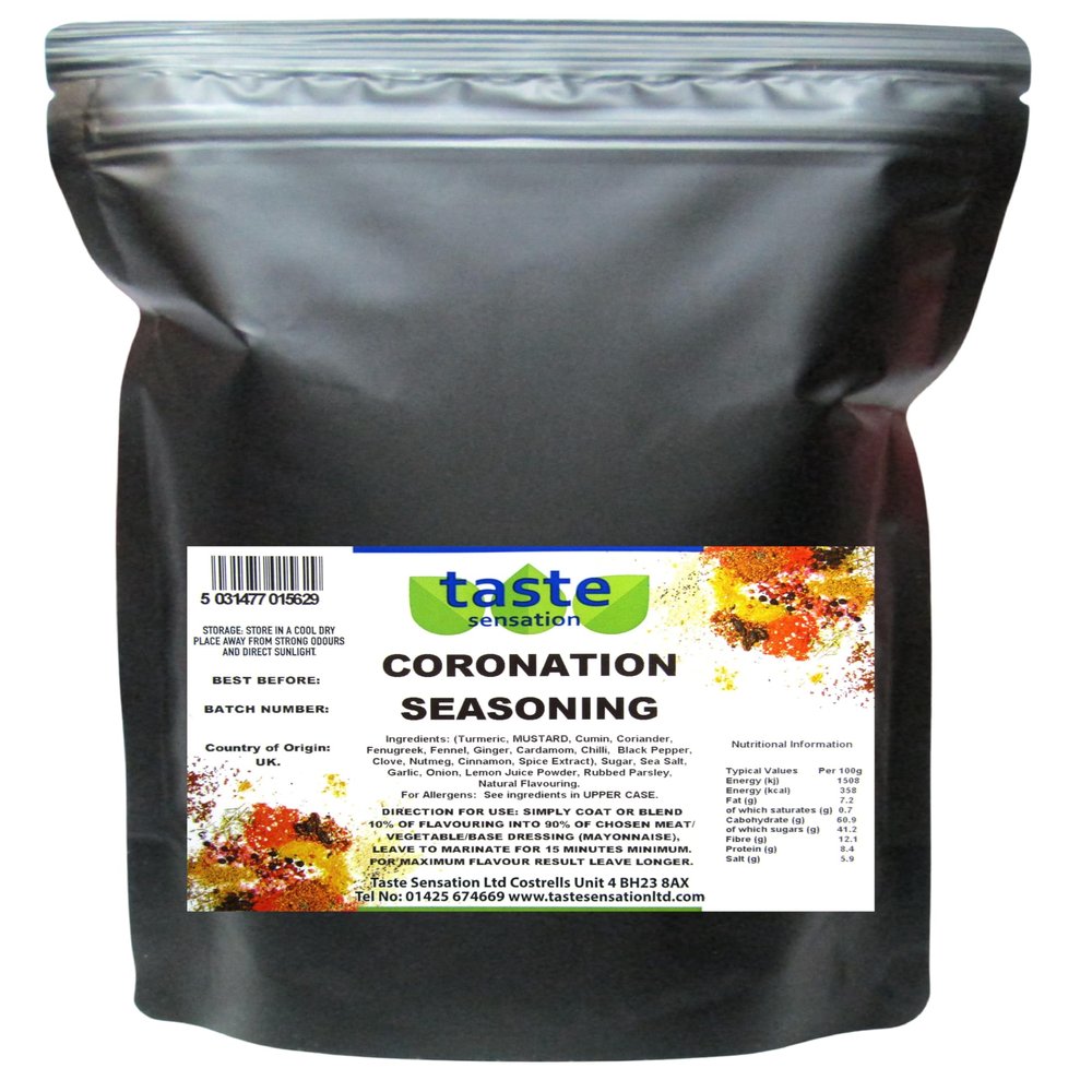 Coronation Seasoning - 500g Resealable Pouch