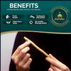 Al Raihan 5 Pcs Miswak Sticks with Holder for Cleaning Teeth - Vacuum Sealed Natural Flavored Tooth Brush - Traditional Chew Sticks for Teeth Whitening, Oral Health & Fresh Breath || Pack of 5 view 2