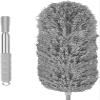 1Pcs/100 Telescoping Cobweb Duster for Cleaning,Microfiber Feather Duster with Extendable Pole,Feather Duster for Cleaning Roof,High Ceiling,Fan,Furniture,Blinds,Cobweb,Keyboard,Cars#Gray/178 ( Color view 1
