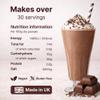 Indulgence Collection Chocolate Milkshake Powder Mix 4kg (4 x 1kg) - Luxurious Thick and Creamy Texture - Ideal for Frappe and Smoothie Drinks - Vegan and Gluten-Free - Made in the UK view 2