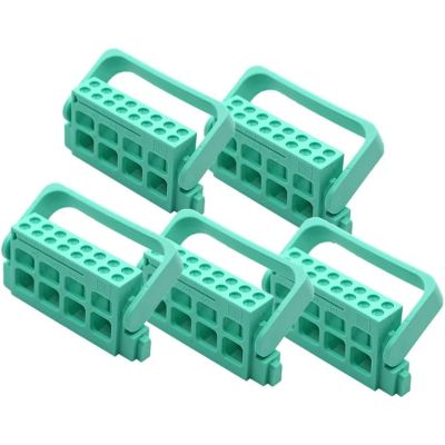 Bceer 5PCS 8 Holes /16 Holes Autoclavable Endo Files Holder Dispenser Endodontic Drill Stand(Color:16 holes)