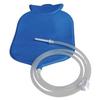 Rubber Enema Bag Kit for Colon Cleansing  4 Quart Open Top, Blue, with Platinum-Cured Silicone Hose, Reusable Home Detox System view 4