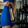 Asbirg Glass Protein Shaker Bottle 1000ml  Leakproof & BPA-Free  Borosilicate Glass Gym Shaker with Spiral Mixing Ball for Smooth Protein Shakes, Smoothies, Meal Replacement & Fitness - Black view 4