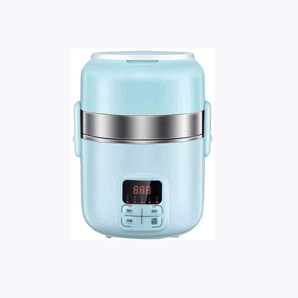 ARTSZY Blue Insulated Lunch Box - Multifunctional Stainless Steel Insulated Lunch Box Plastic Lunch Box