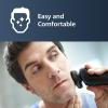 Philips Shaver Series 5000 - Wet & Dry Electric Men's Shaver in Metallic Blue with Precision Trimmer and Soft Pouch Travel Case (Model S5465/18) view 3