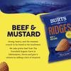 Burts Ridges Beef & Mustard Hand Cooked Burts Crisps - 20 x 40 g Multipack Box - Gluten Free, Hydrogenated Fat Free, Non-GMO - Beef and Mustard Ridges Burts Potato Chips view 2