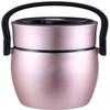 ARTSZY Rose Gold Insulated Lunch Box - Modern Soup Cup Stainless Steel Insulated Lunch Box view 1
