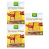 Gullon Cinnamon Crisps 470g | A Delicious Cinnamon Treat | Crispy Tea Biscuits Sprinkled With Sugar | Traditional Spain Cinnamon-Toasted Breakfast (Cinnamon Crisps 470g, 3 Pack) view 1
