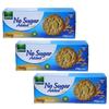 Gullon Oaty Biscuits 410g | No Sugar Added | Made With Oats & Source Of Fiber | Product Of Spain | High Oleic Sunflower Oil | Digestive Wholemeal Biscuits (Nas Oaty Biscuits 410g, 3 Pack)