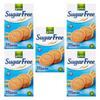 Gullon Sugar Free Maria 400g - No Sugar Added | Source OF Fiber | Product From Spain | English Marie - Brilliant For Dunking(Sugar Free Maria 400g, 5 Pack)