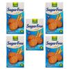 Gullon Sugar Free Shortbread Biscuits 330g | Source of Fibre | Whole Grain Wheat | Product From Spain | High Oleic Sunflower Oil (Sugar Free Shortbread 330g, 5 Pack) view 1