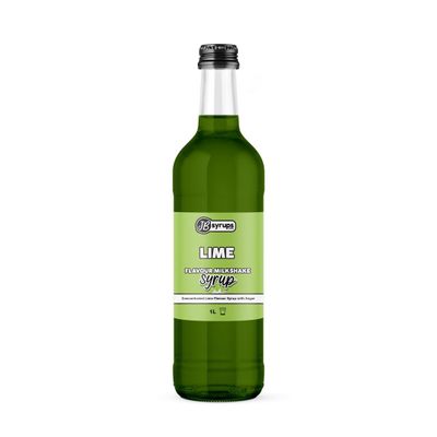 Lime Flavour milkshake syrup 1L JB Syrups