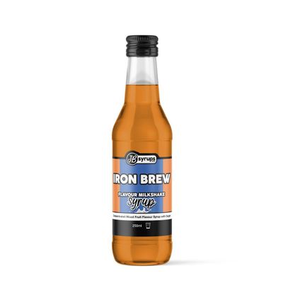 Iron Brew Flavour milkshake syrup 250ml JB Syrups