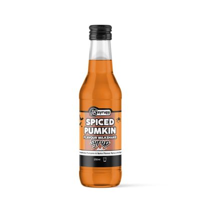 Spiced Pumpkin Flavour milkshake syrup 250ml JB Syrups