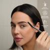ANYMALE Women's Face Razor with 5 Interchangeable Blades - Metal Eyebrow Razor - Dermaplaning Razor - Facial Hair Remover for Women - Women's Beard Razor - Silver view 2