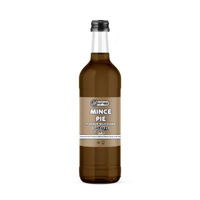 Mince Pie Flavour milkshake syrup 1L JB Syrups