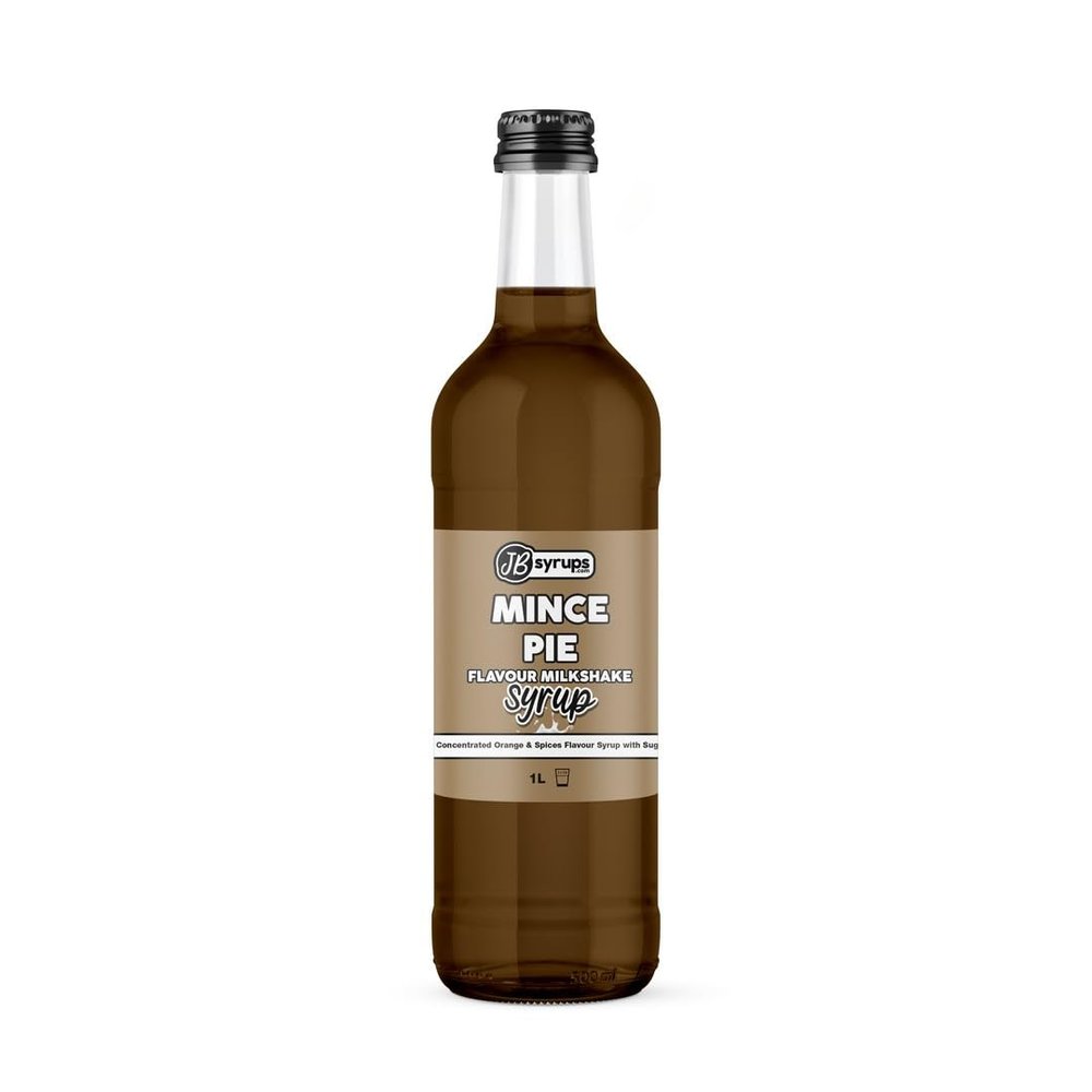 Mince Pie Flavour milkshake syrup 1L JB Syrups
