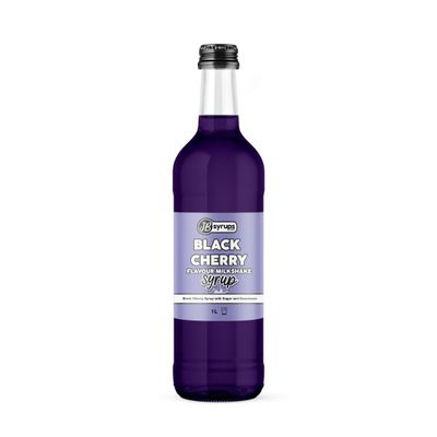 Black Cherry Flavour milkshake syrup 1L JB Syrups