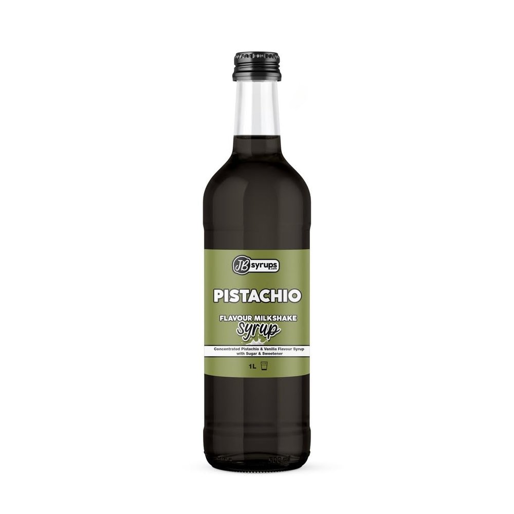 Pistachio Flavour milkshake syrup 1L JB Syrups