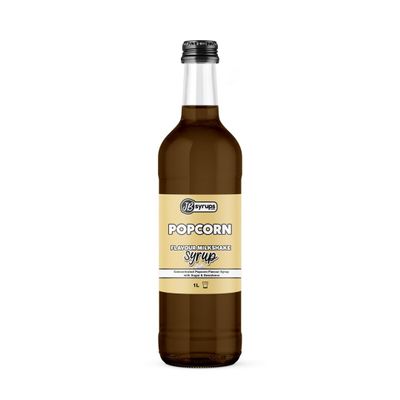 Popcorn Flavour milkshake syrup 1L JB Syrups