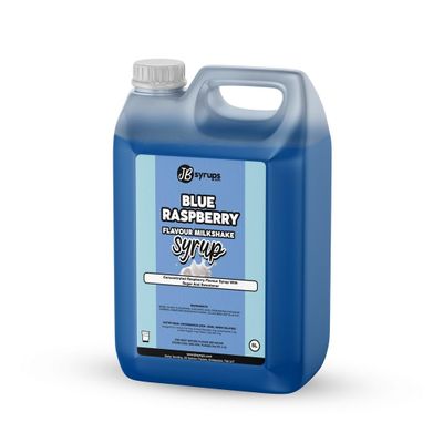 Blue Raspberry Flavour milkshake syrup 5L JB Syrups