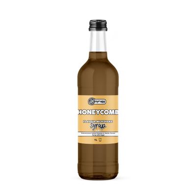 Honeycomb Flavour milkshake syrup 1L JB Syrups