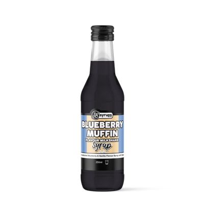 Blueberry Muffin Flavour milkshake syrup 250ml JB Syrups