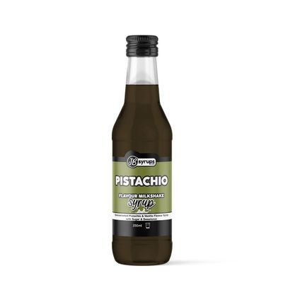 Pistachio Flavour milkshake syrup 250ml JB Syrups