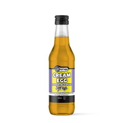 Cream Egg Flavour milkshake syrup 250ml JB Syrups