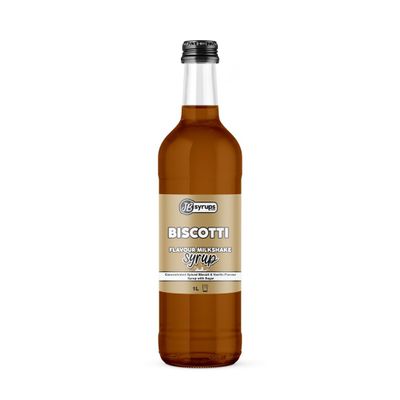 Biscotti Flavour milkshake syrup 1L JB Syrups