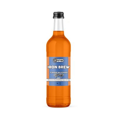 Iron Brew Flavour milkshake syrup 1L JB Syrups