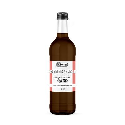 Toffee Apple Flavour milkshake syrup 1L JB Syrups