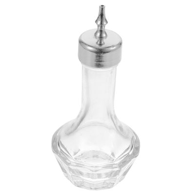 MAGICLULU Small Cocktail Glass Bottles with Leak-proof Seal and Stopper, 50ml Delicate Wine Bottles for Home and Bar Use, for Keeping Bitters Fresh during Beer Festival Party and Bar