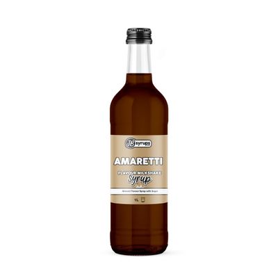 Amaretti Flavour milkshake syrup 1L JB Syrups