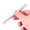 KONTONTY Stainless Steel Eyelash Tweezers 10Pcs Flat Head Precision Tool for Stamp Photo Collecting Comfortable to Hold and Wear Resistant Cosmetic Accessory view 4