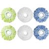 6 Pack Spin Mop Refill Pads Compatible with SIMPLI-Magic 79349 79117 979193 79229 Spin Mop Cleaning System, Part No.79161 view 1