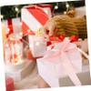 Mobestech 2pcs Portable Hear Shape Box Wedding Creative Case Wrapping Box for Occasion Bows for Wrapping view 3