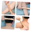 Wooden Massage Stick Retro Beech Handheld Massager for Body and Foot view 4