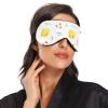 Light Blocking Eye Mask Breathable and Adjustable Adult Men and Women Travel on Business Trips Yoga Meditation Light Smooth Comfortable Eye Mask Office Deep Sleep Goodies Yellow Ducks view 2