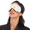 Light Blocking Eye Mask Breathable and Adjustable Adult Men and Women Travel on Business Trips Yoga Meditation Light Smooth Comfortable Eye Mask Office Deep Sleep Goodies Yellow Ducks view 3