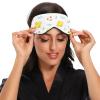 Light Blocking Eye Mask Breathable and Adjustable Adult Men and Women Travel on Business Trips Yoga Meditation Light Smooth Comfortable Eye Mask Office Deep Sleep Goodies Yellow Ducks view 4