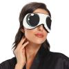 Light Blocking Eye Mask Breathable and Adjustable Adult Men and Women Travel on Business Trips Yoga Meditation Light Smooth Comfortable Eye Mask Office Deep Sleep Goodies Big Eyes view 2