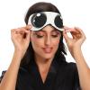 Light Blocking Eye Mask Breathable and Adjustable Adult Men and Women Travel on Business Trips Yoga Meditation Light Smooth Comfortable Eye Mask Office Deep Sleep Goodies Big Eyes view 4