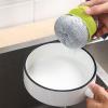 Soapbar Dispensing Palm Brush - Pressing Cleaning Brush,Kitchen Brush for Pans, Pots, Counter & Kitchen Sink Cleaning, Bathroom Accessories, Brush Scrubber Cenmoo view 2