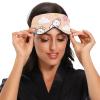 Light Blocking Eye Mask Breathable and Adjustable Adult Men and Women Travel on Business Trips Yoga Meditation Light Smooth Comfortable Eye Mask Office Deep Sleep Goodies Rabbit Rainbow view 4